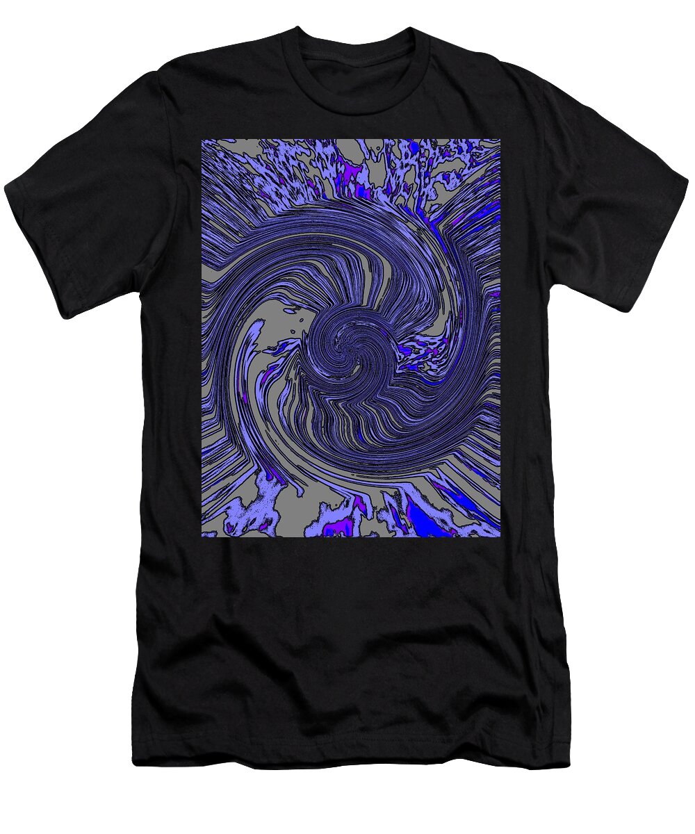 Force T-Shirt featuring the digital art Force Of Nature by Tim Allen