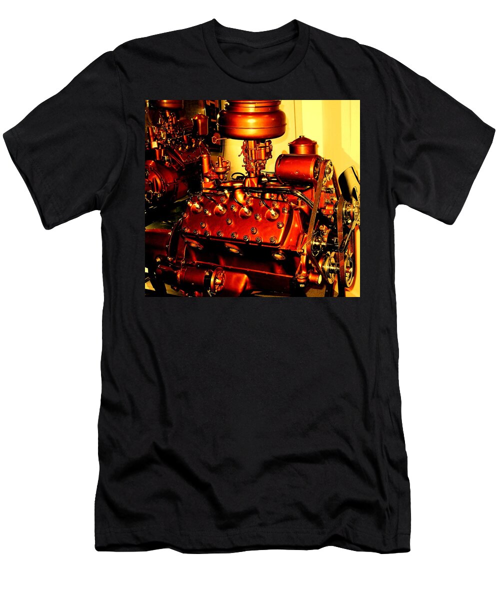 Ford T-Shirt featuring the photograph Ford V8 by Ian MacDonald