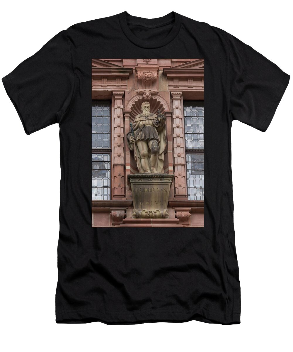 Heidelberg T-Shirt featuring the photograph Friedrich the Wise by Teresa Mucha