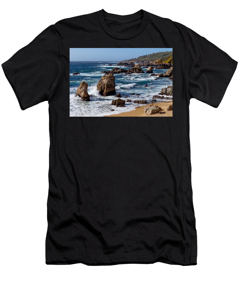 California T-Shirt featuring the photograph Garrapata State Park by Derek Dean
