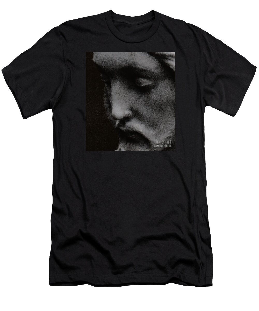 Statuary T-Shirt featuring the photograph Gethsemane by Linda Shafer
