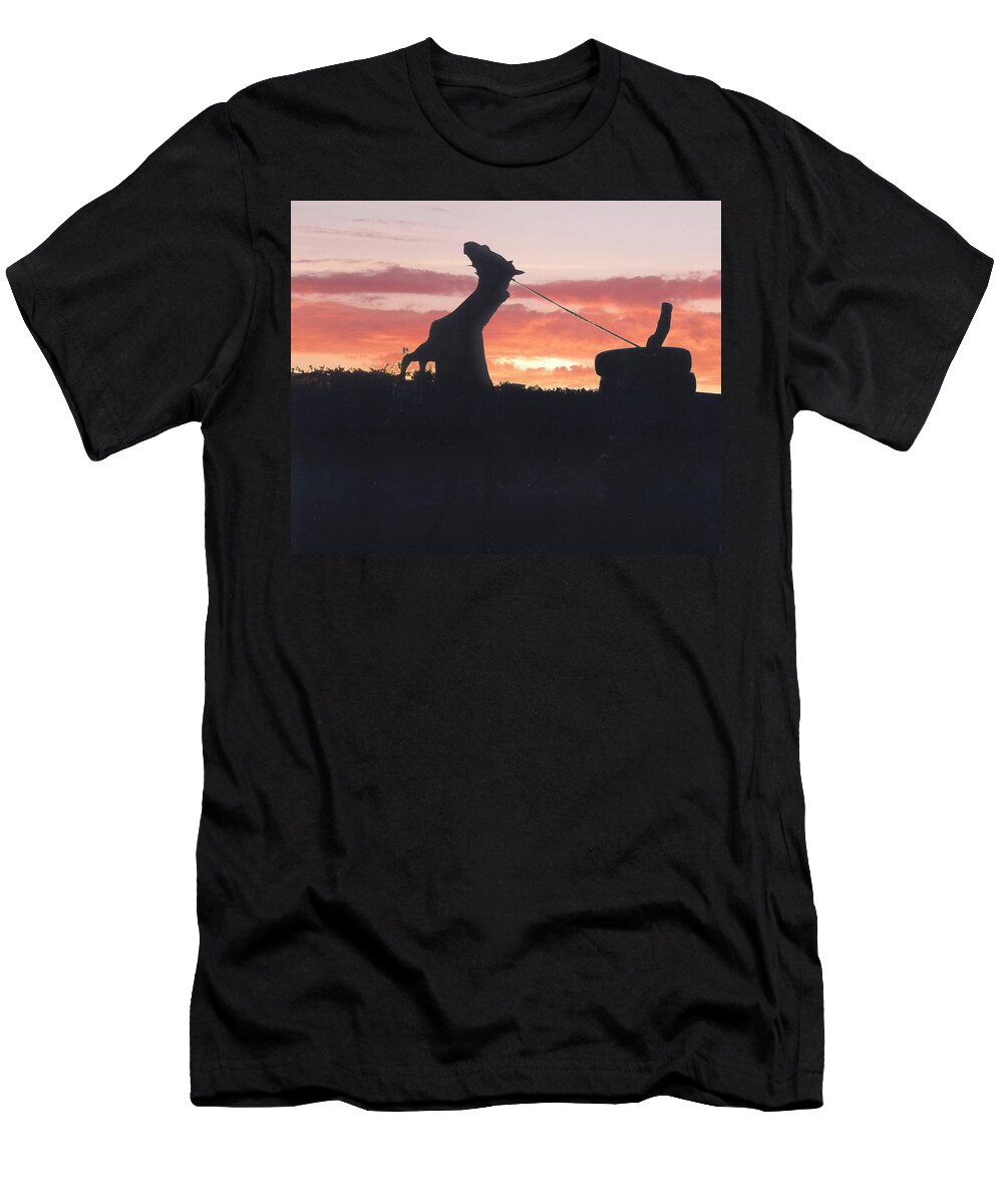Horse T-Shirt featuring the photograph Give Me Freedom by Olga Kaczmar