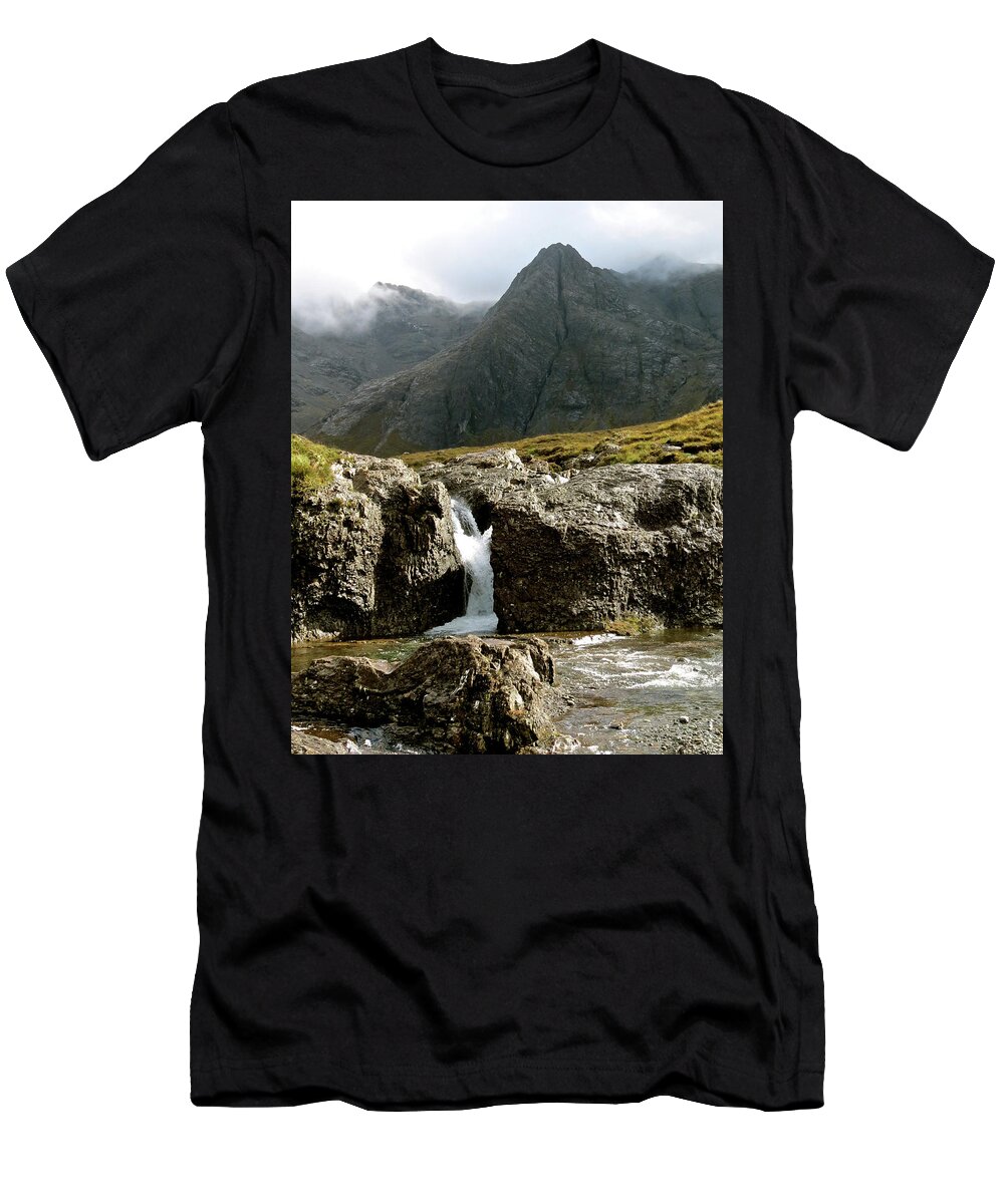 Fairy Pools T-Shirt featuring the photograph Glen Brittle by Azthet Photography