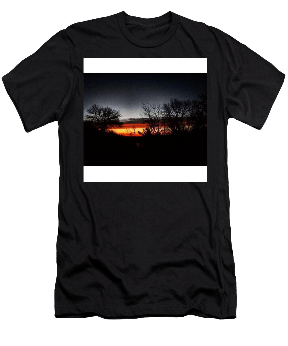 Shed T-Shirt featuring the photograph Fire And Ice by Mnwx Watcher