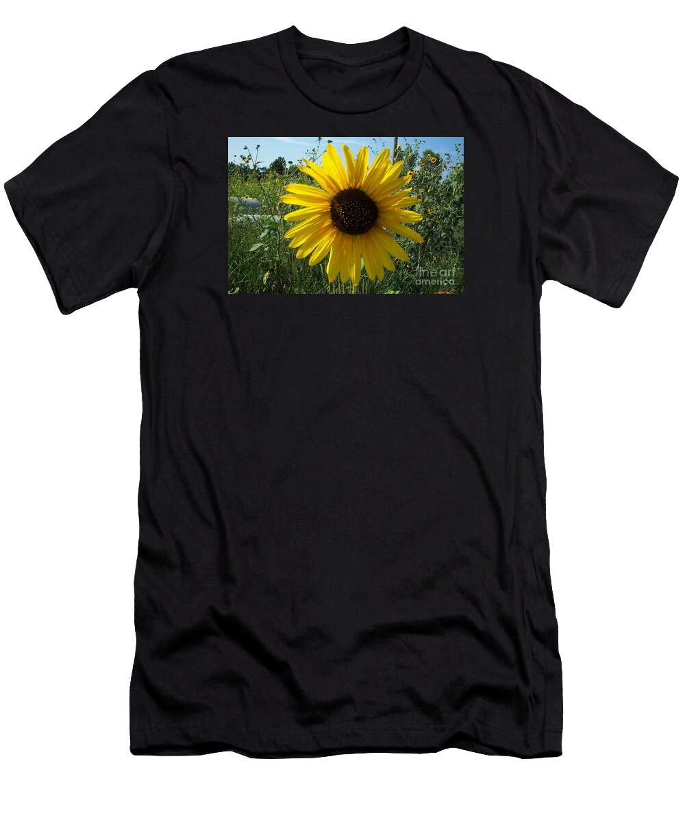 Sunflower T-Shirt featuring the photograph Grace by Teresa White