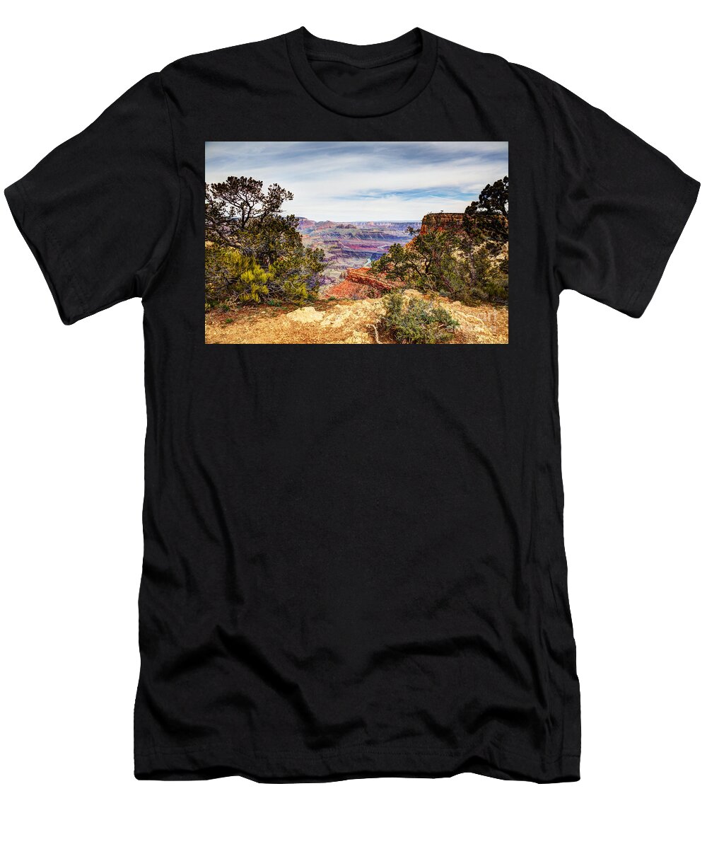 Arizona T-Shirt featuring the photograph Grand Canyon Moran Point. by Wayne Moran