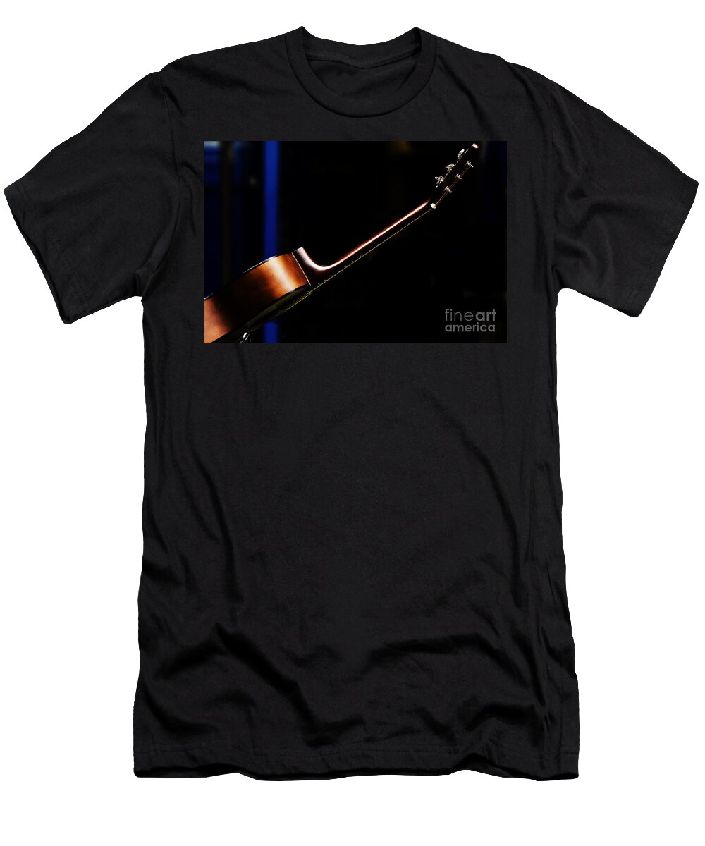 Guitar T-Shirt featuring the photograph Guitar by Sheila Smart Fine Art Photography