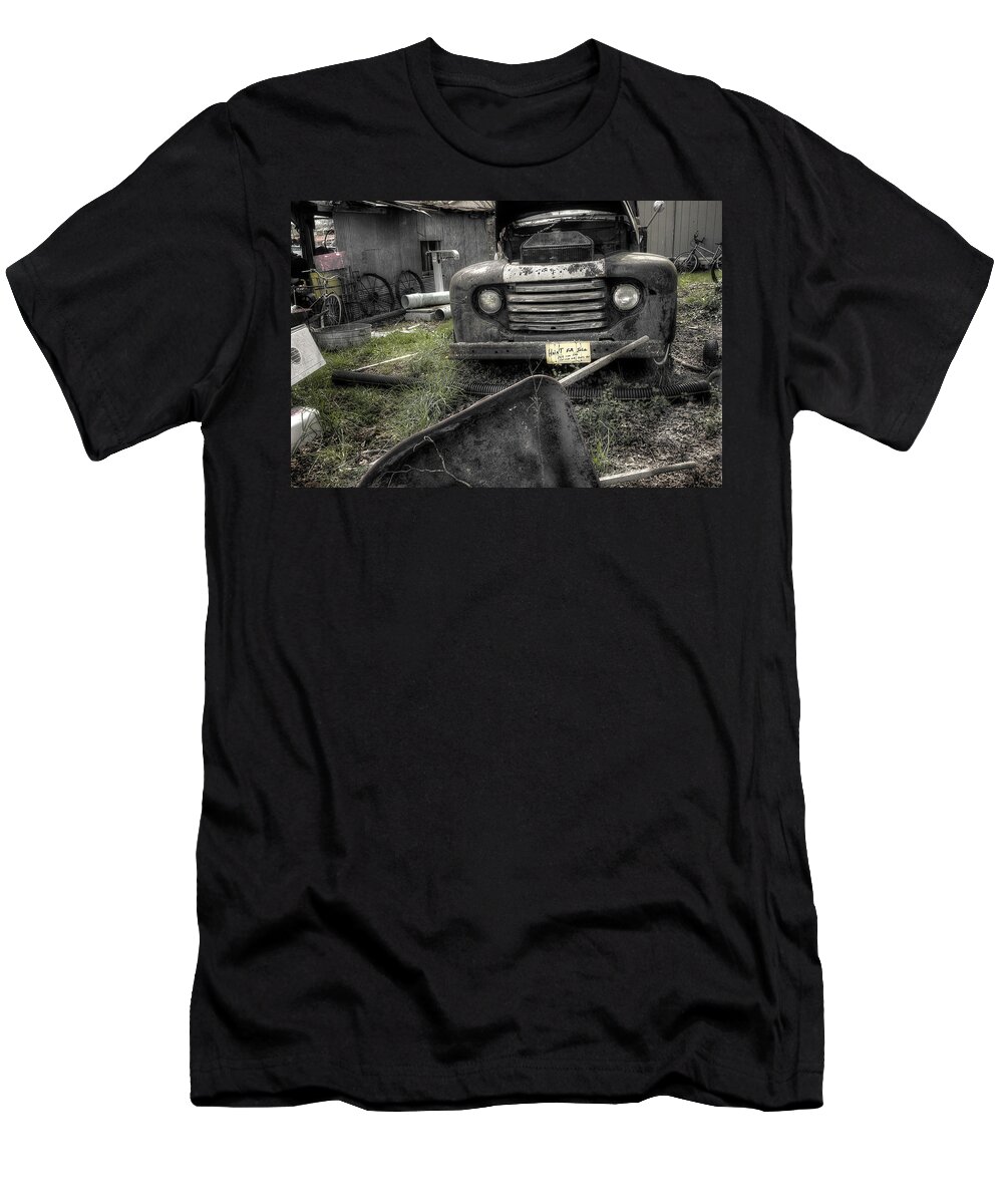 Truck T-Shirt featuring the photograph Haint For Sale by Mike Eingle