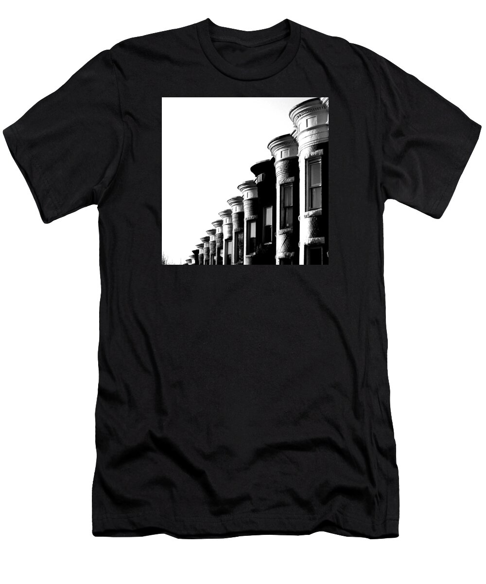 Urban T-Shirt featuring the photograph Hampden Hon by Jen Whalen