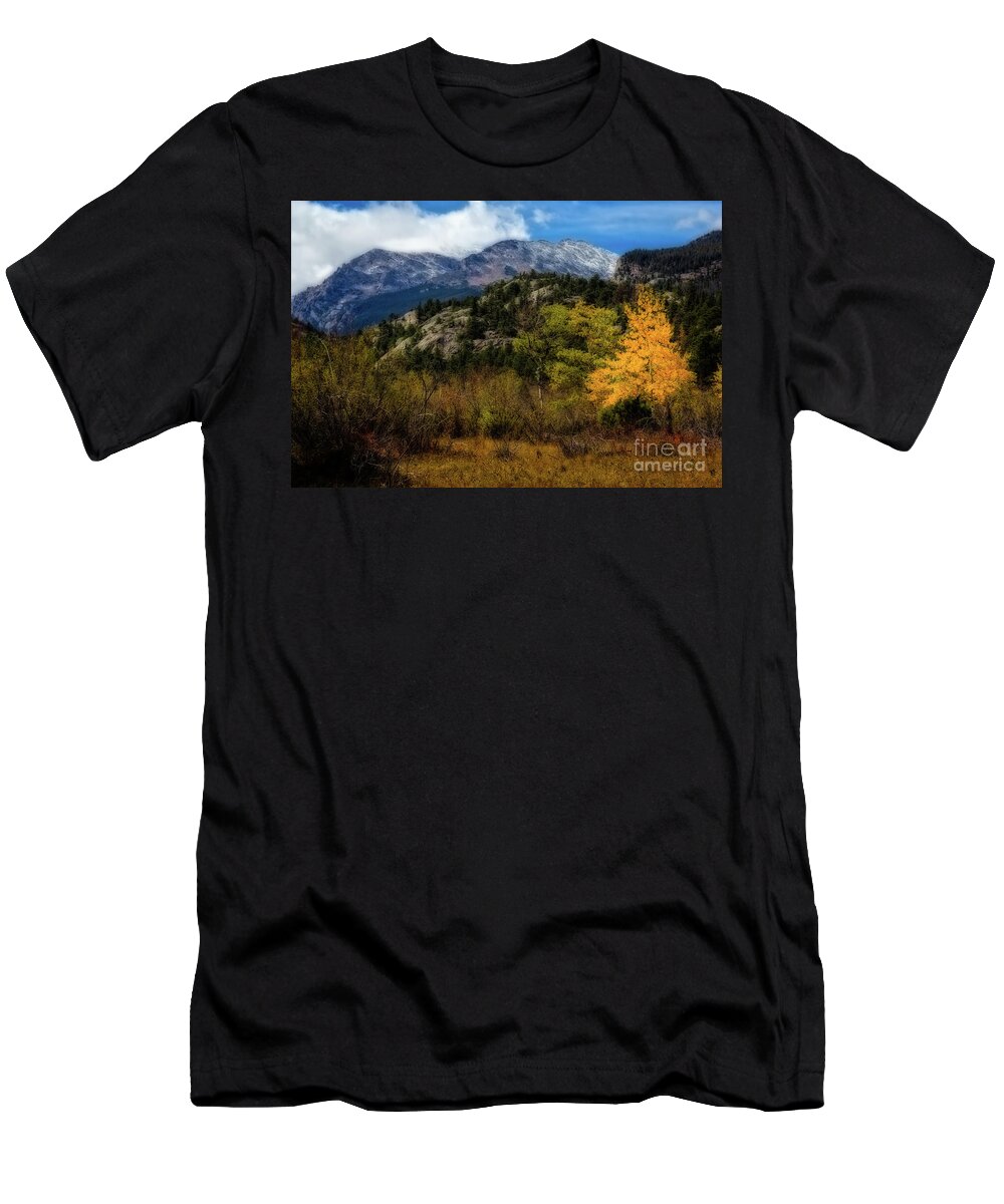 Jon Burch T-Shirt featuring the photograph Hard Winter Coming by Jon Burch Photography