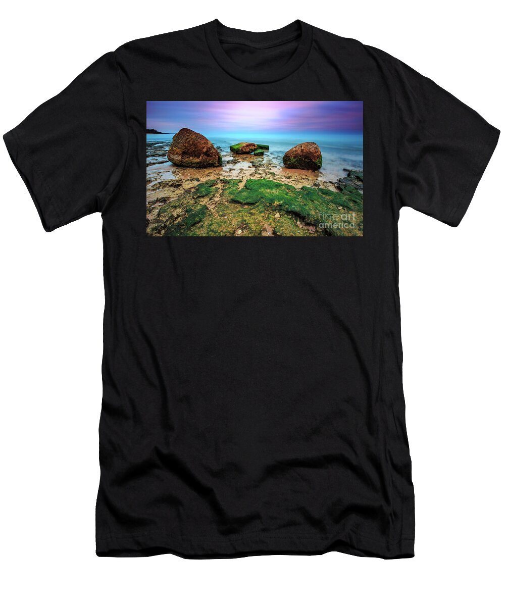 Clouds T-Shirt featuring the photograph Harrington Hue by Andrew Slater
