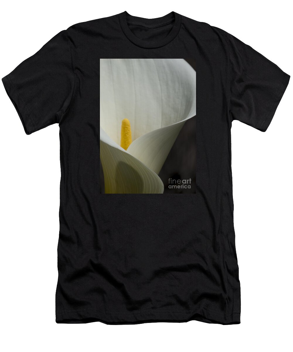 Flowers T-Shirt featuring the photograph Heart of the Lily by Lili Feinstein