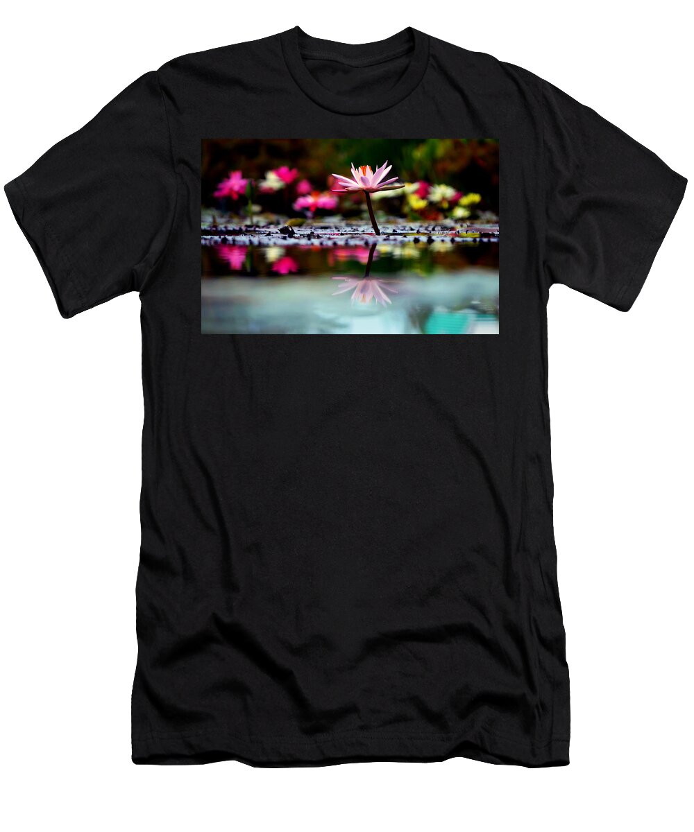 Flower T-Shirt featuring the photograph Heaven's Masterpiece by Melanie Moraga
