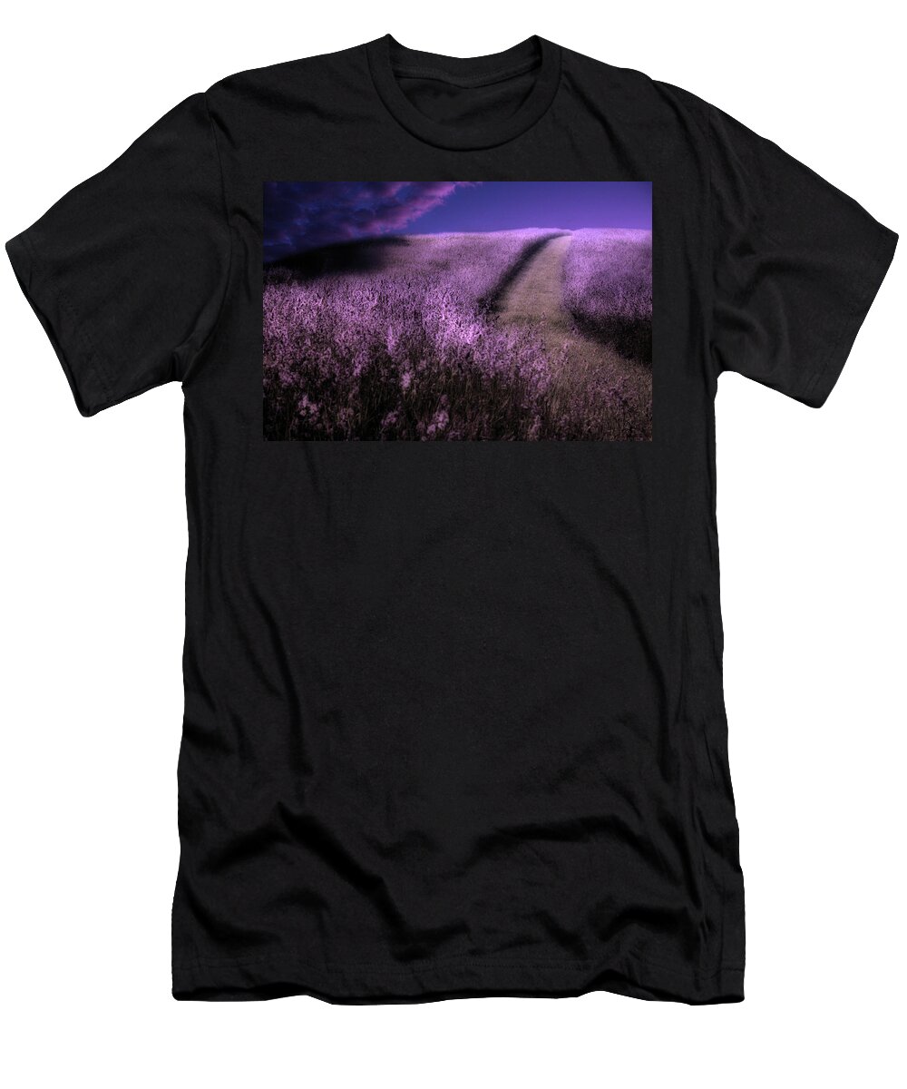 Heaven T-Shirt featuring the photograph Heavens Path by Gray Artus