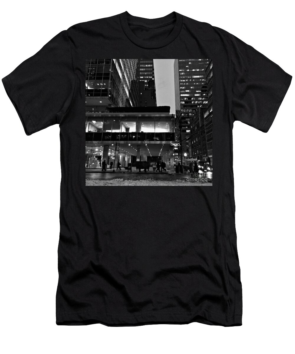 Architecture T-Shirt featuring the photograph Historic Lever House - New York City by Miriam Danar