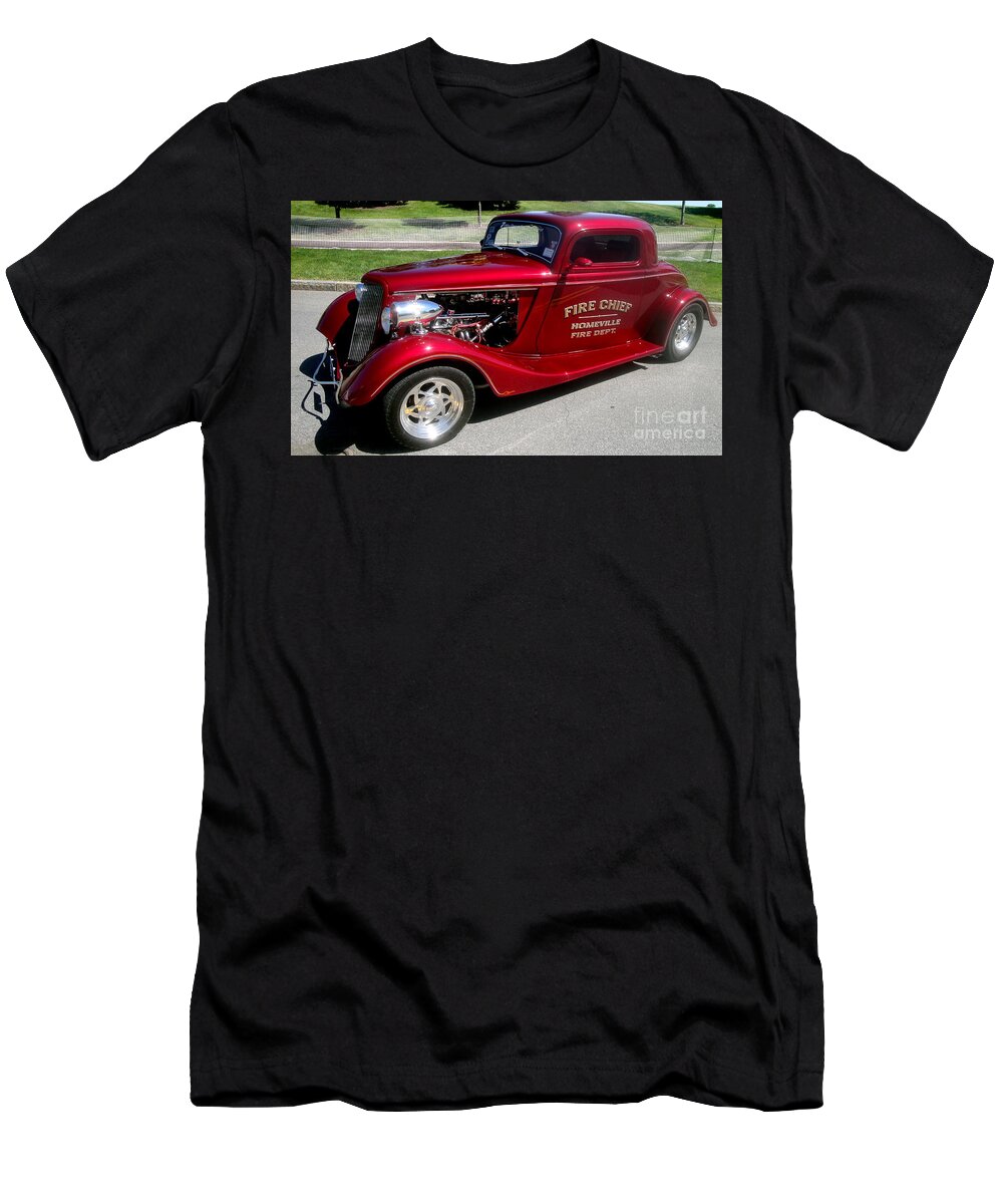 Hot Rod T-Shirt featuring the photograph Hot Rod Chief by Kevin Fortier