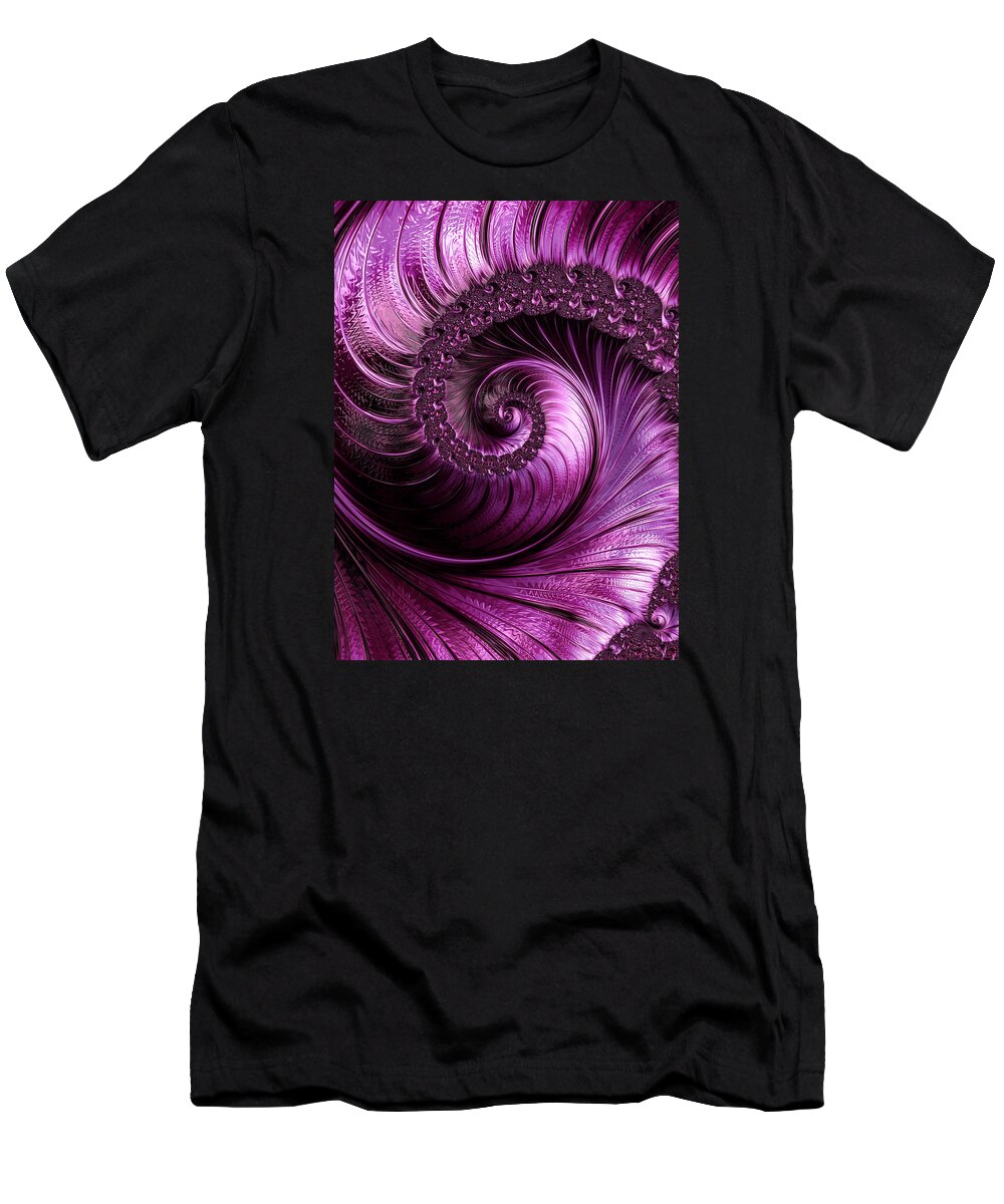 Fractal T-Shirt featuring the digital art House of Arth by Jeff Iverson