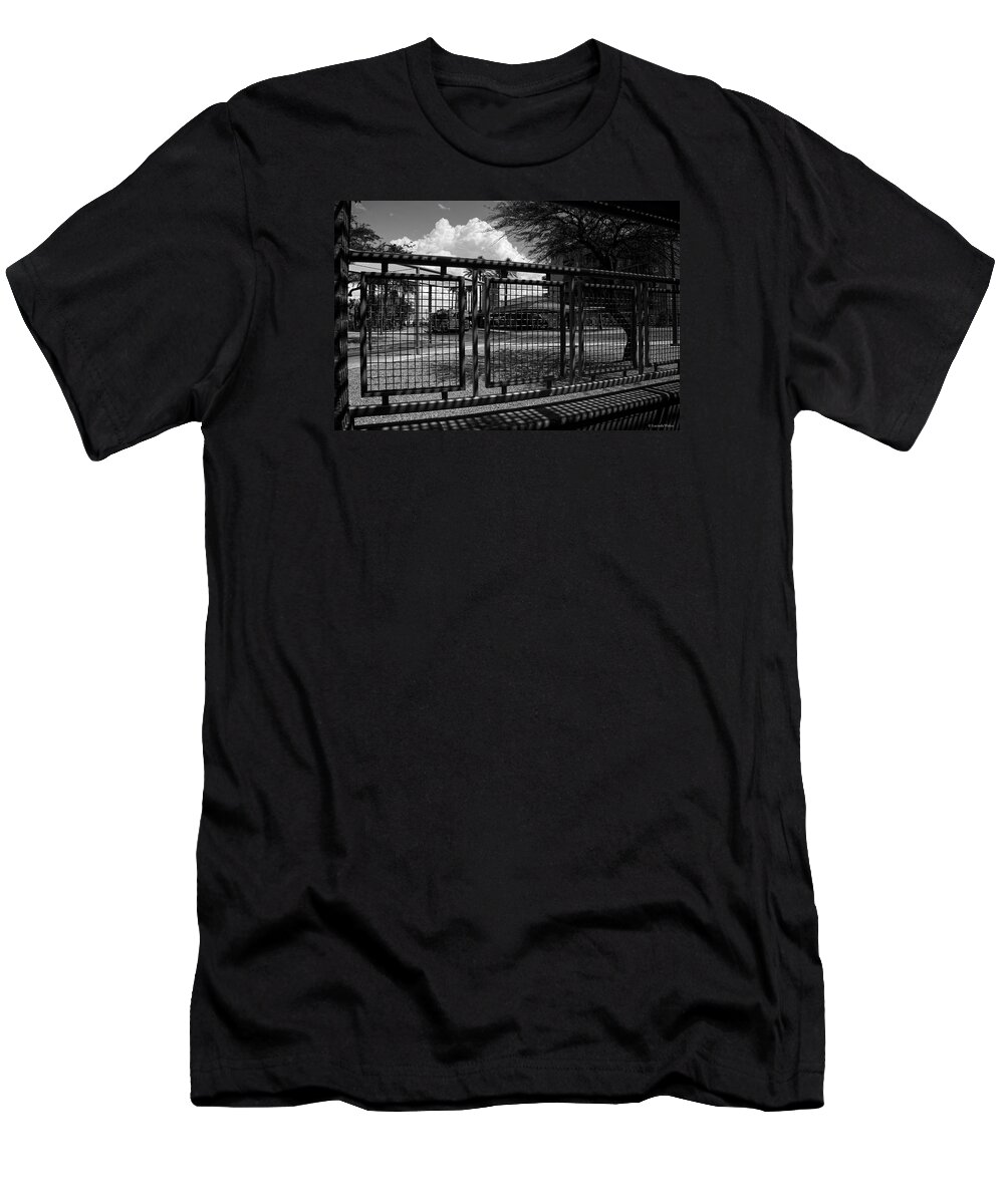 Street Photography T-Shirt featuring the photograph I Can See Clearly Now by Lucinda Walter