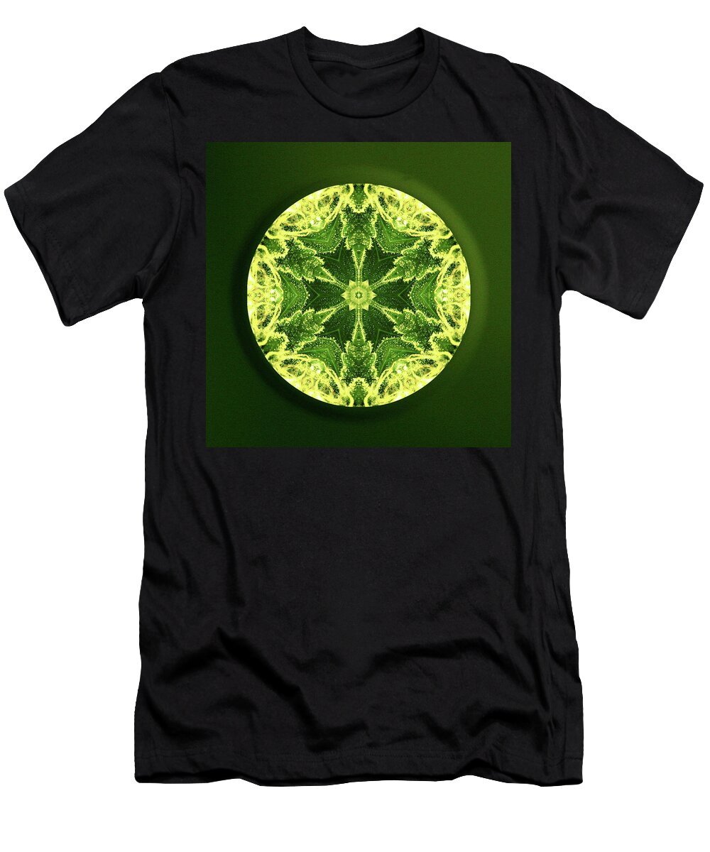 Mandala T-Shirt featuring the digital art Independence by Alicia Kent