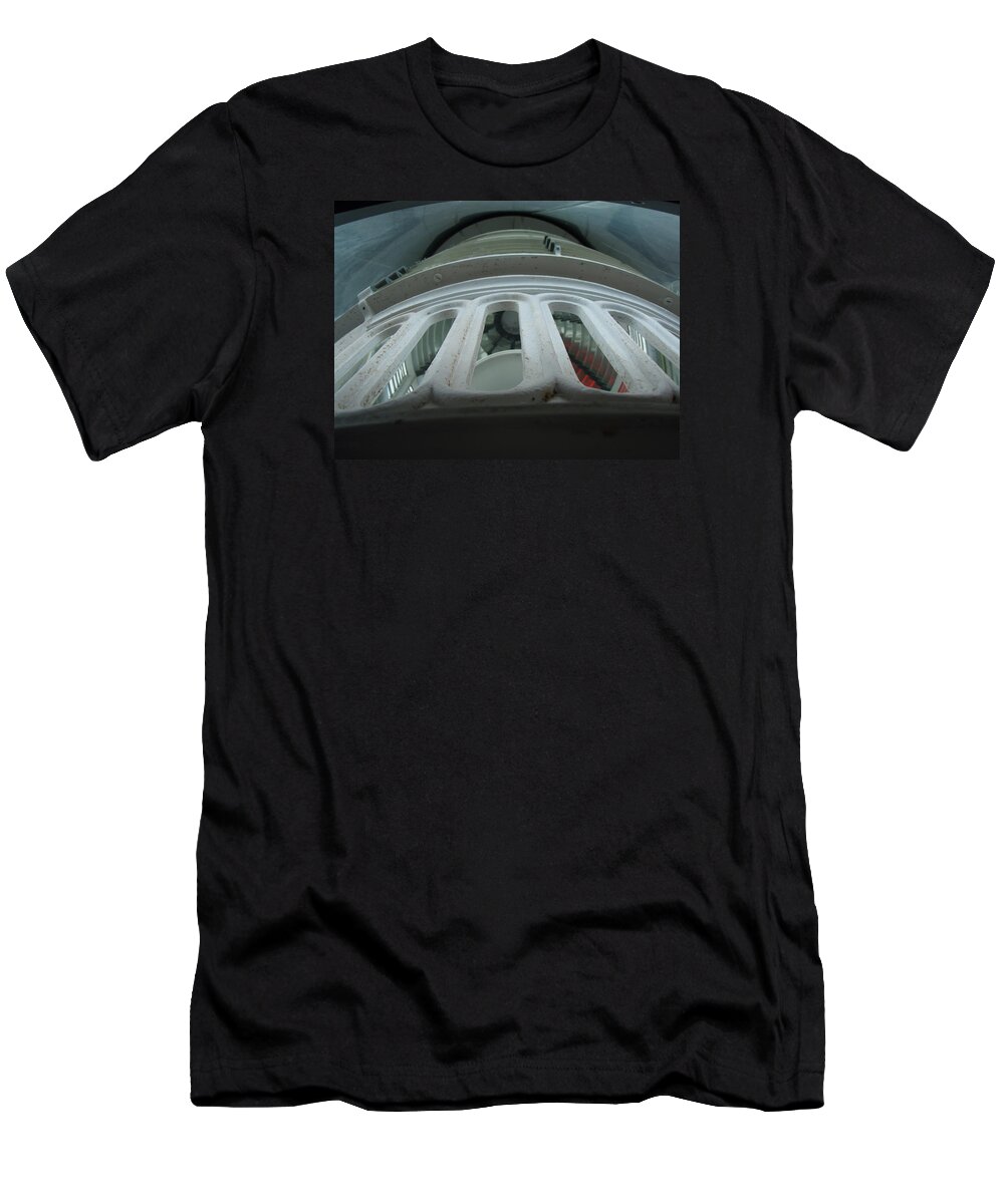 Lighthouse T-Shirt featuring the photograph Key West LIghthouse 1 by Robert Nickologianis