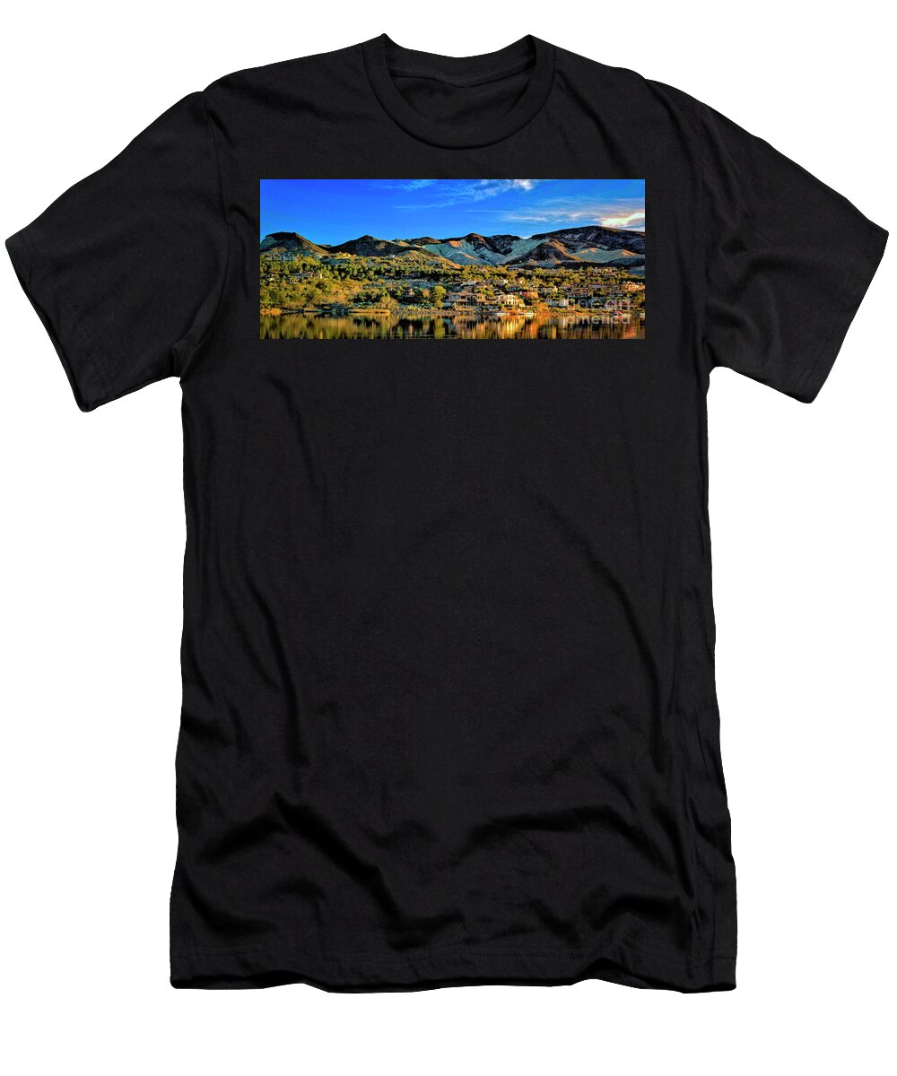Lake T-Shirt featuring the photograph Lake Las Vegas by Agnes Caruso