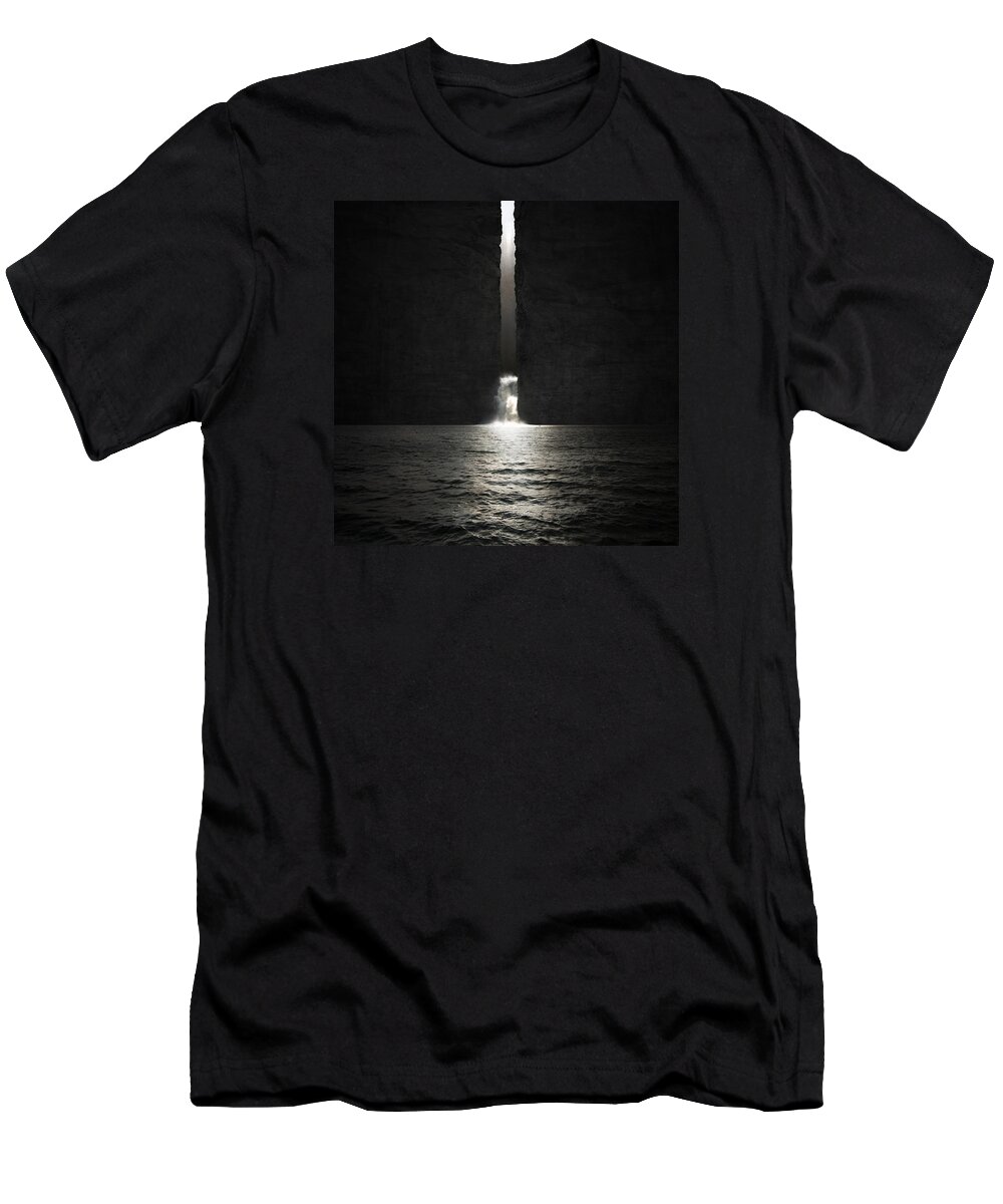 Waves T-Shirt featuring the photograph Lamentation by Michal Karcz