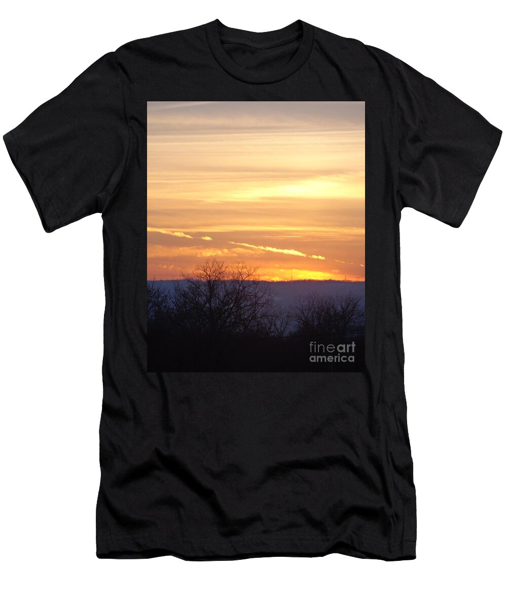 Nepa T-Shirt featuring the photograph Layered Sunlight by Christina Verdgeline