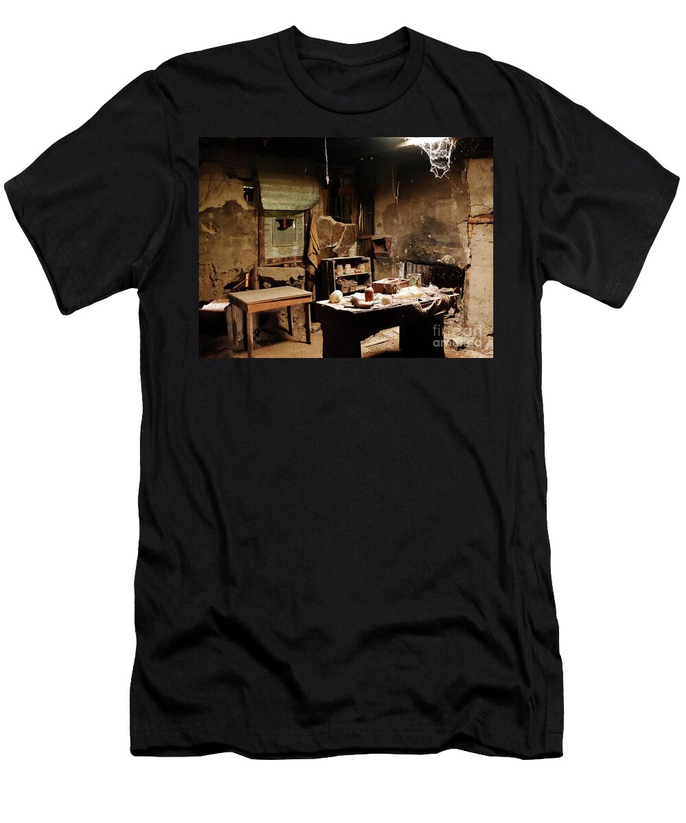 Retired T-Shirt featuring the photograph Left As Was... by Lexa Harpell