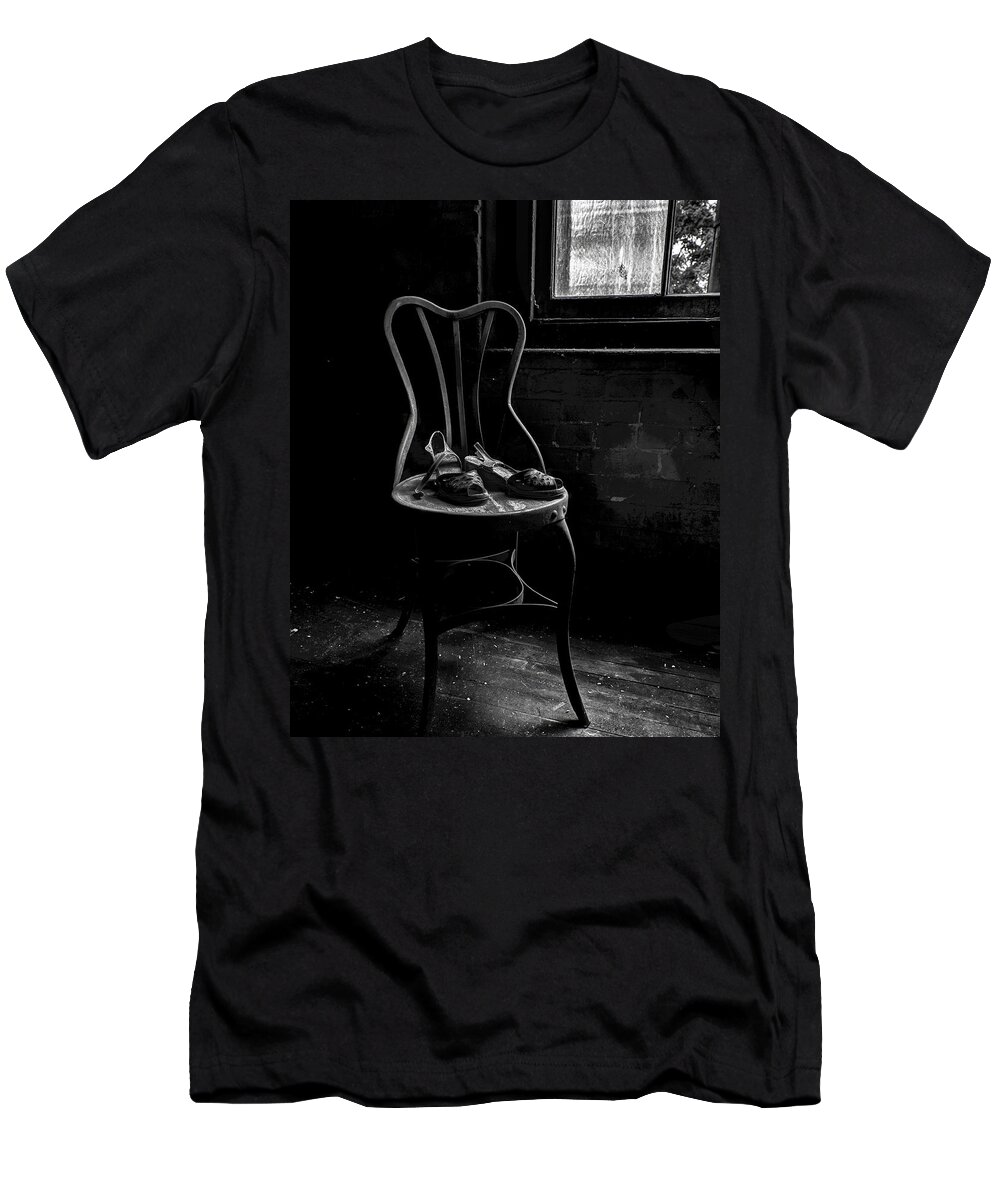 Abandoned T-Shirt featuring the photograph Left behind by Rob Dietrich