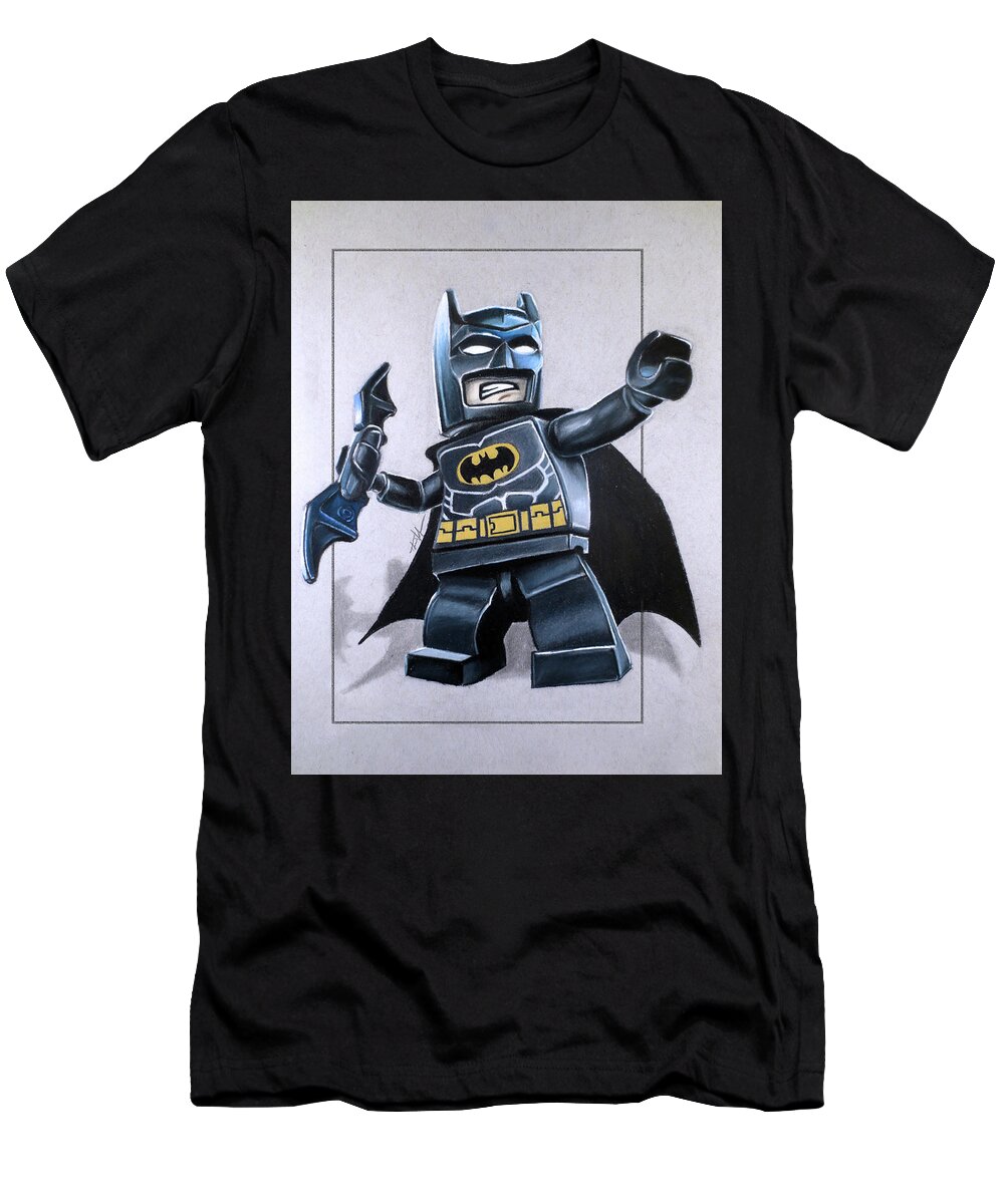 pige Trampe Arne Lego Batman T-Shirt by Thomas Volpe - Pixels
