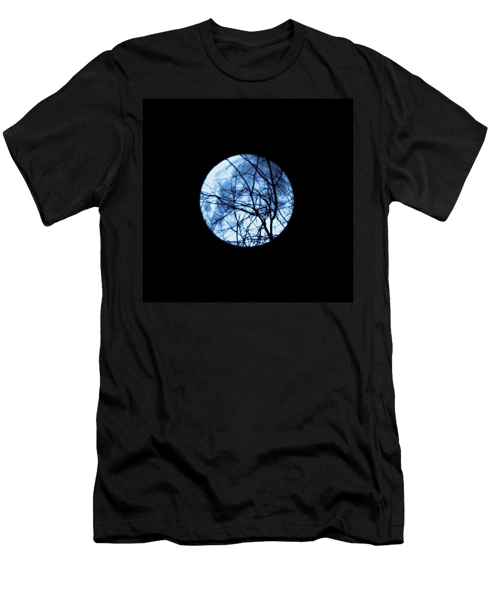Moon T-Shirt featuring the photograph Lesser One by Danielle R T Haney