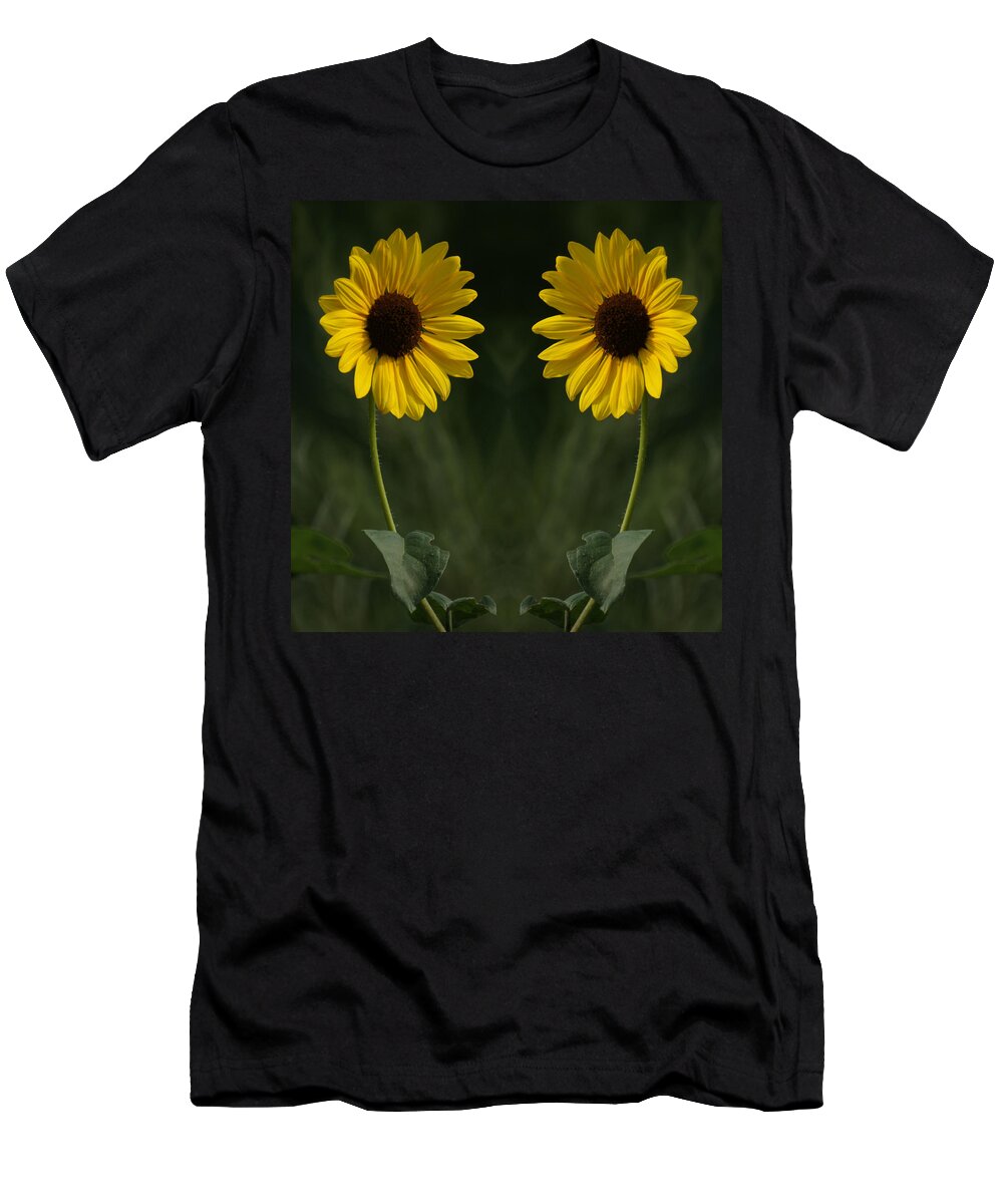 Flowers T-Shirt featuring the photograph Lets Dance by Ernest Echols
