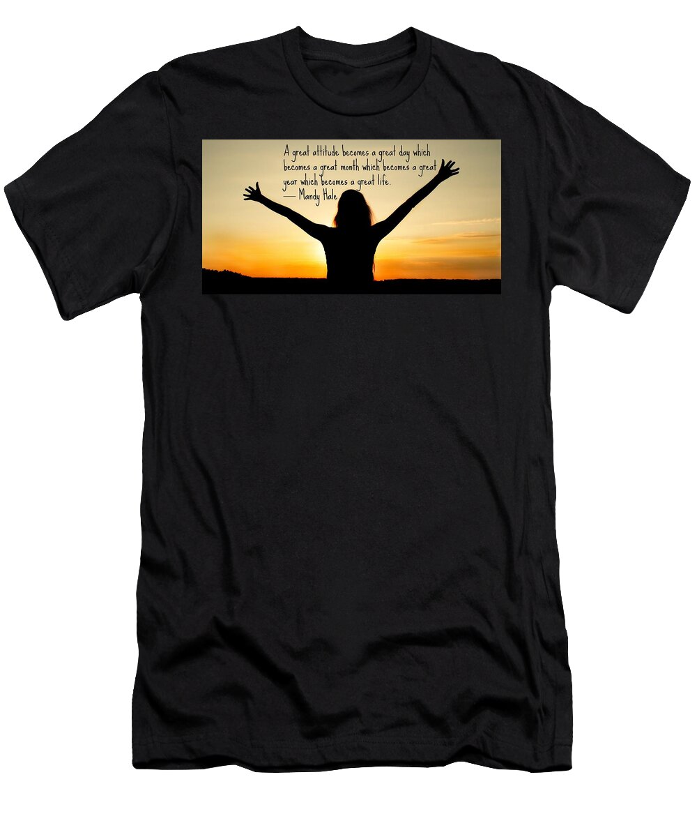  T-Shirt featuring the photograph Lifeq412 by David Norman