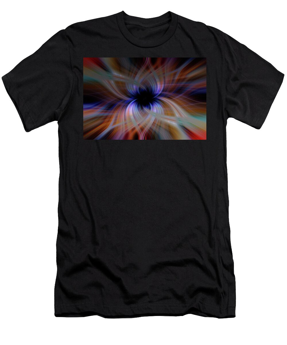 Abstracts T-Shirt featuring the photograph Light Abstract 5 by Kenny Thomas