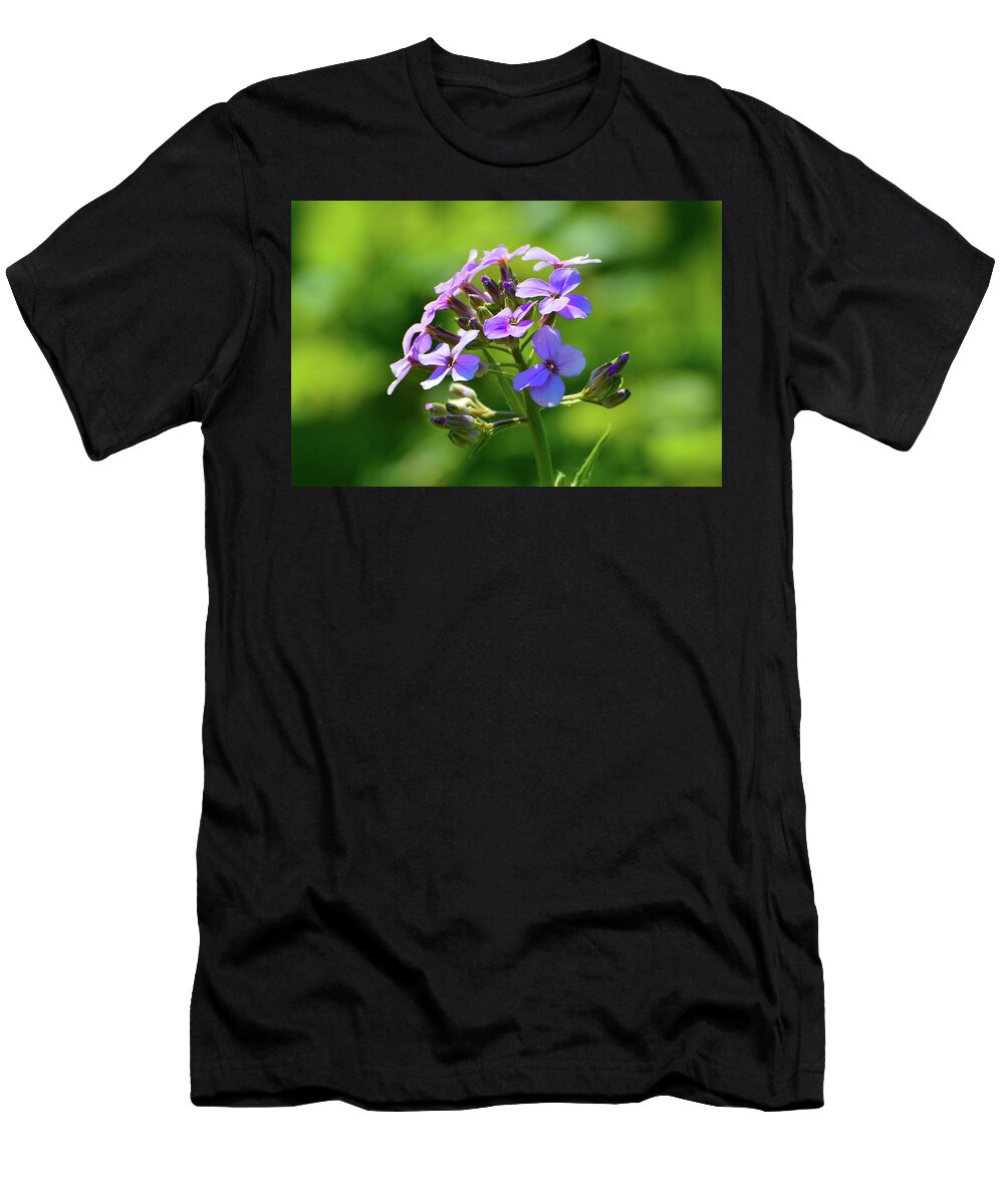 Nature T-Shirt featuring the photograph Light Purple Flowers by Lyle Crump