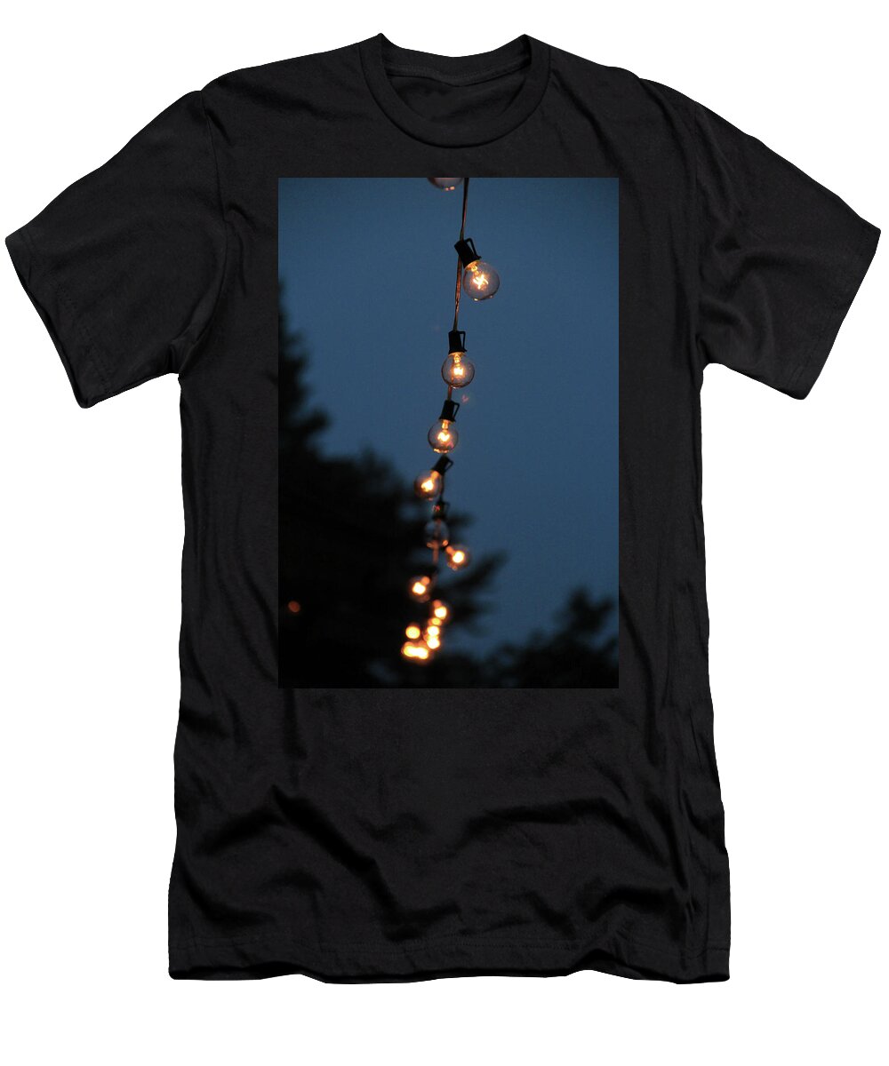 Lights T-Shirt featuring the photograph Lighting The Way by Becca Wilcox