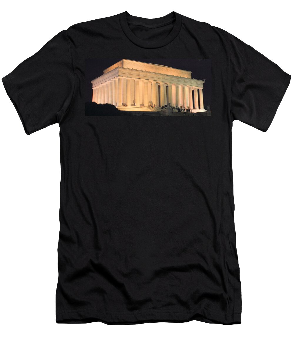 Monuments T-Shirt featuring the photograph Lincoln Memorial by Charles HALL