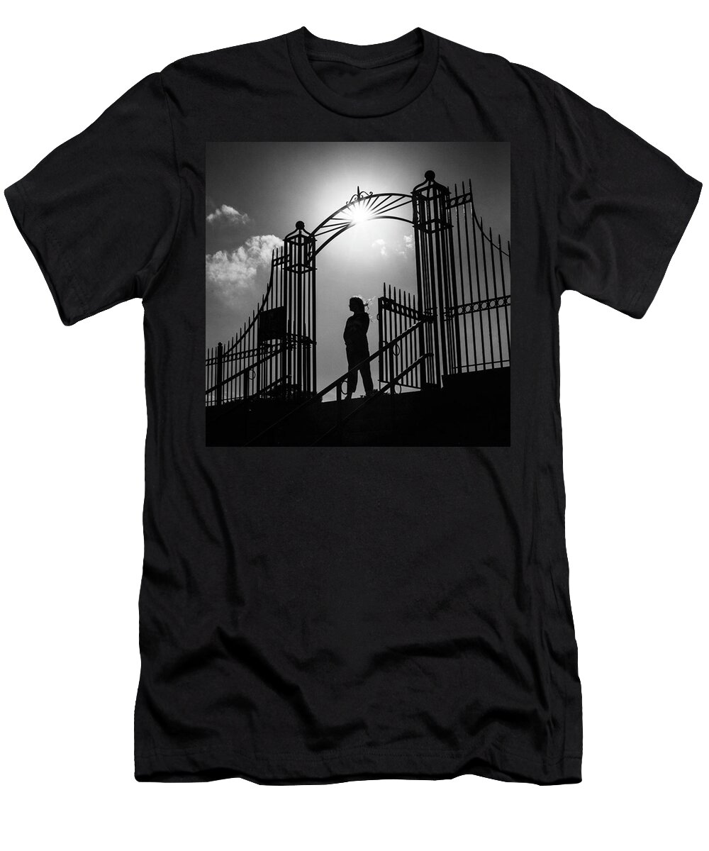 Leicagram T-Shirt featuring the photograph Little Heroine by Aleck Cartwright