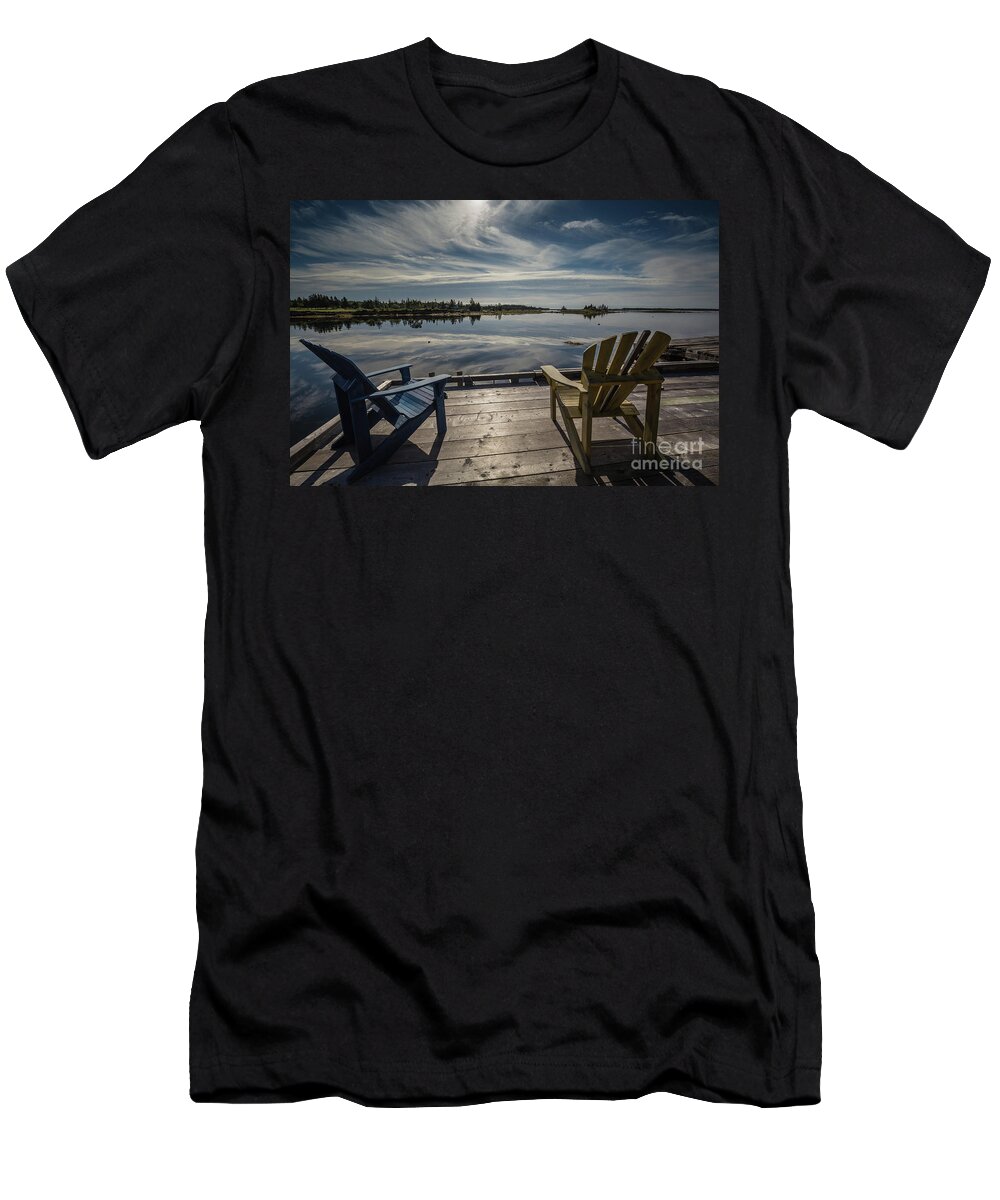 Morning T-Shirt featuring the photograph Live Your Dreams by Eva Lechner