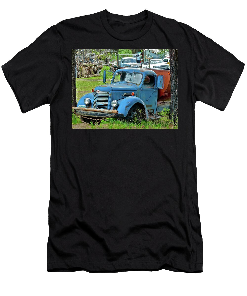 Truck T-Shirt featuring the photograph Lost Pride by Diana Hatcher