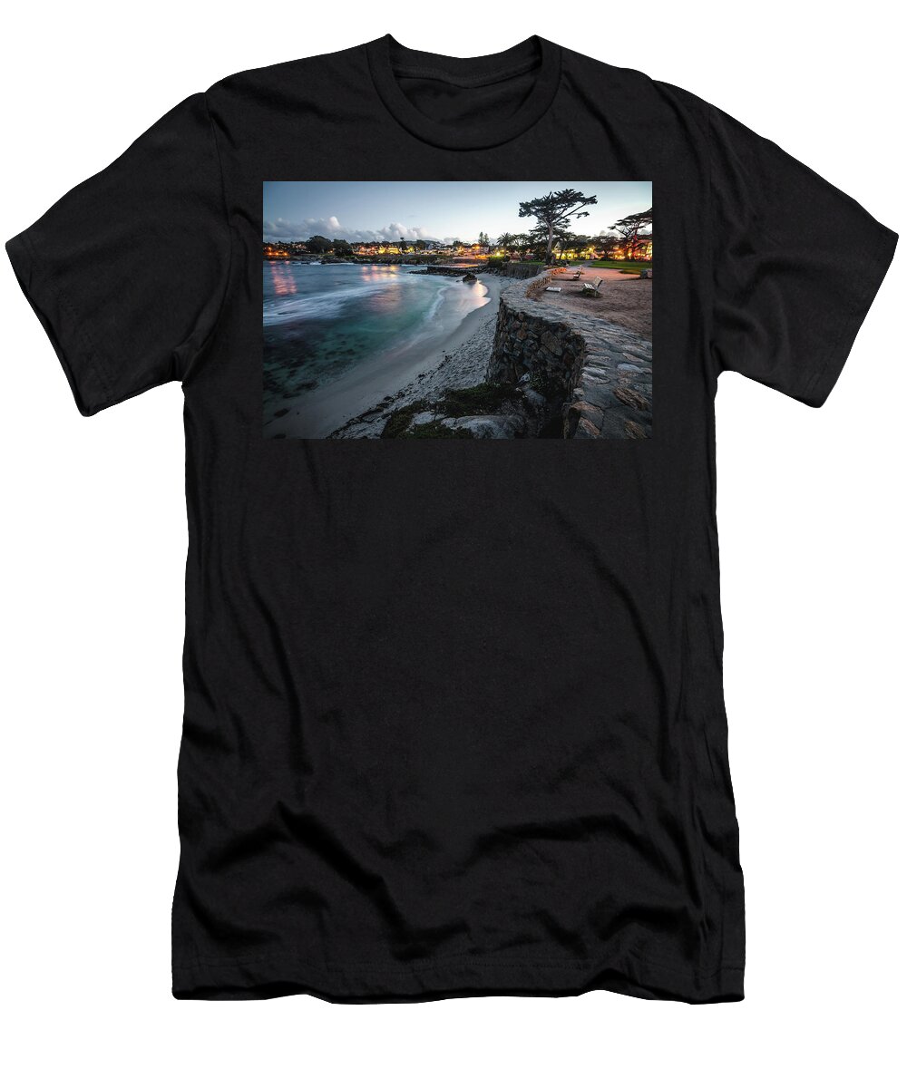Landscape T-Shirt featuring the photograph Lover's Point by Margaret Pitcher