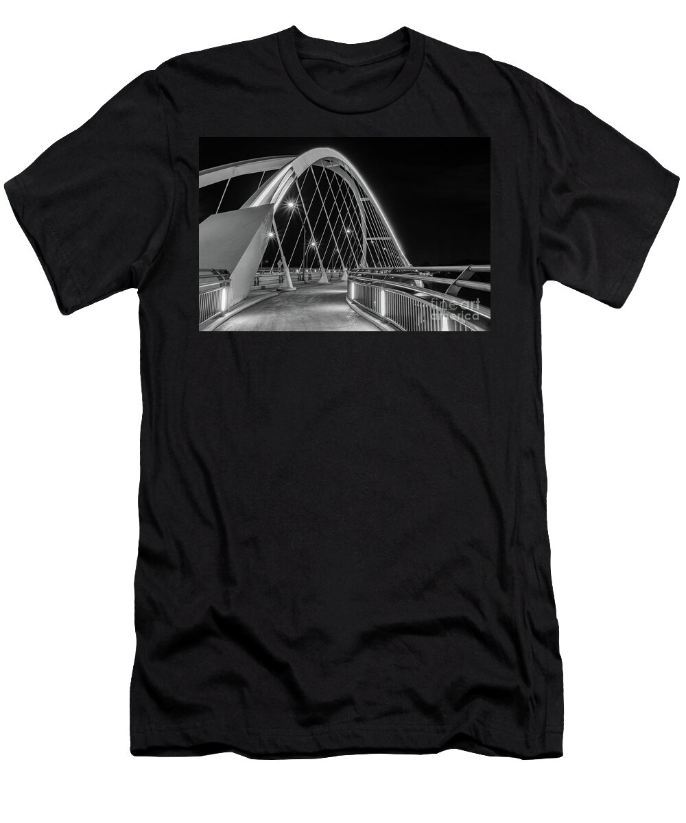 Lowry Avenue Bridge T-Shirt featuring the photograph Lowry Avenue Bridge by Iryna Liveoak