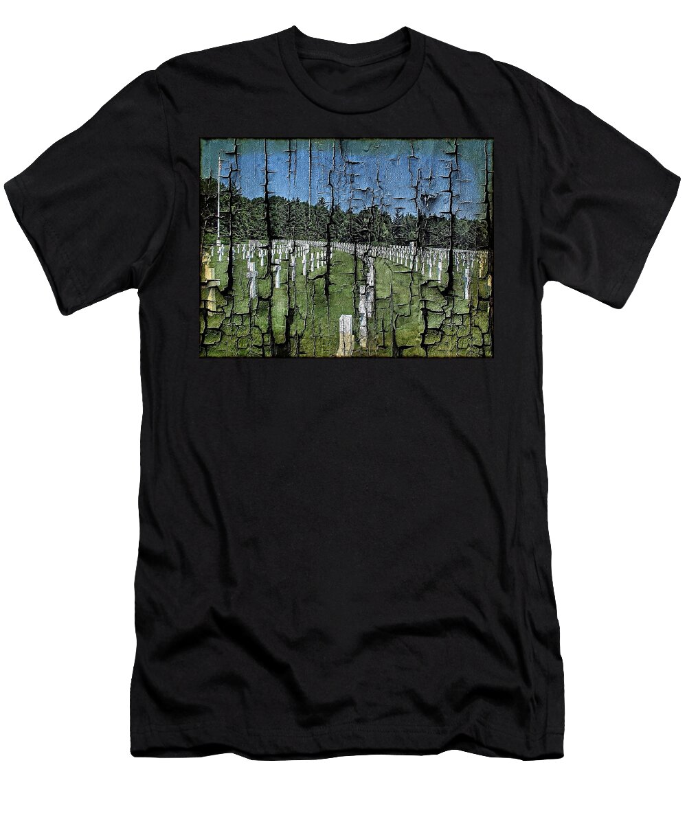 Luxembourg T-Shirt featuring the photograph Luxembourg WWII Memorial Cemetery by Joseph Hendrix