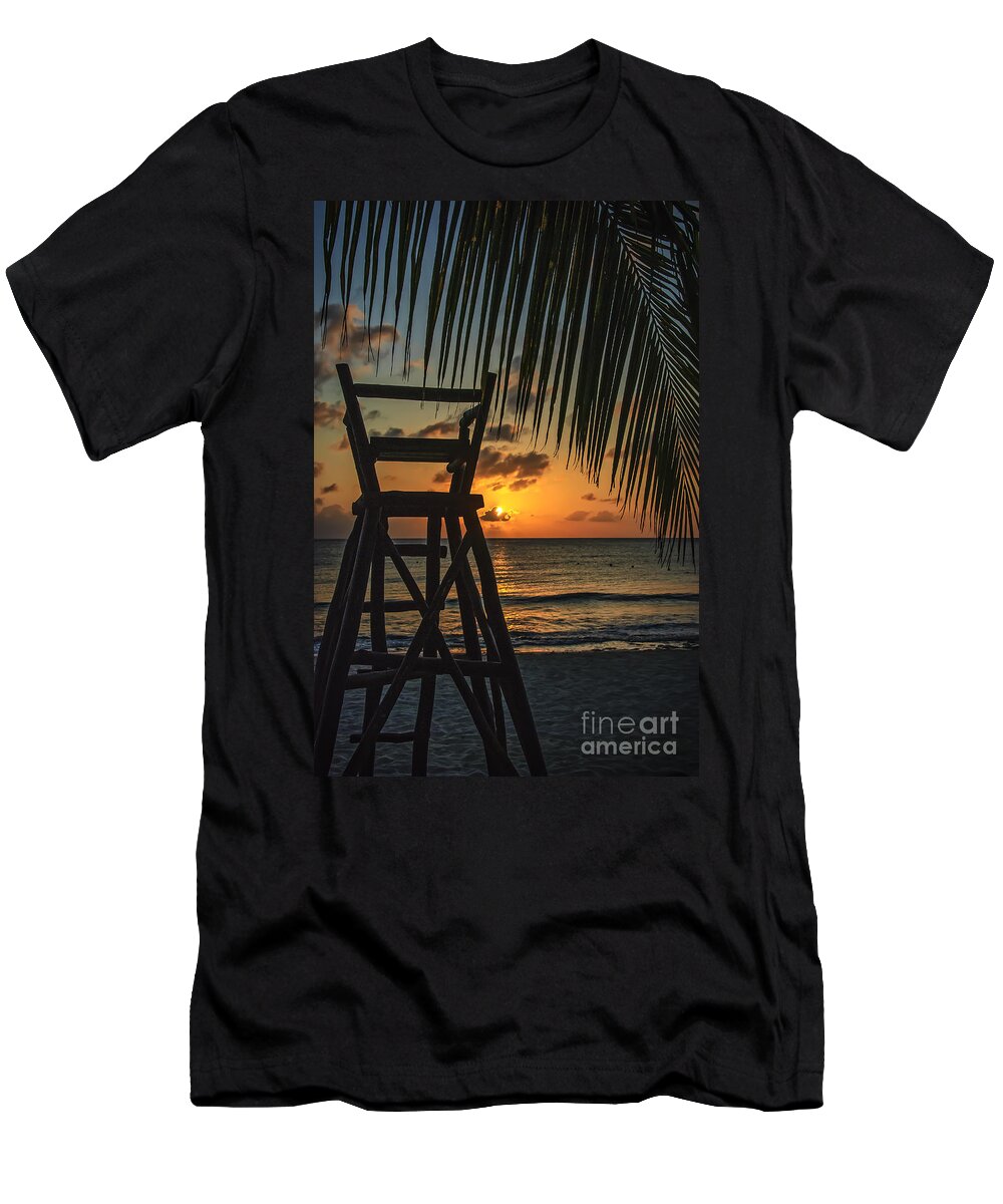 Adventure T-Shirt featuring the photograph Mexican Sunset by Charles Dobbs