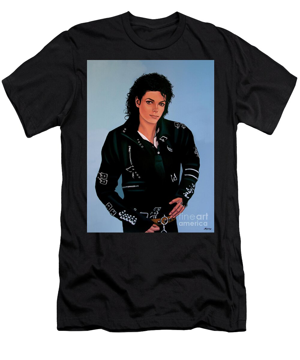 Michael Jackson Bad T-Shirt by Paul Meijering - Fine Art America