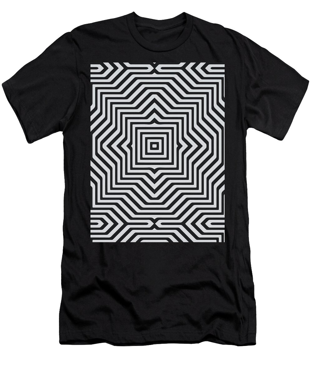 Optical Illusion sculpting body-shaping retro minimalist design the slimming  Graphic T-Shirt for Sale by Form-n-function