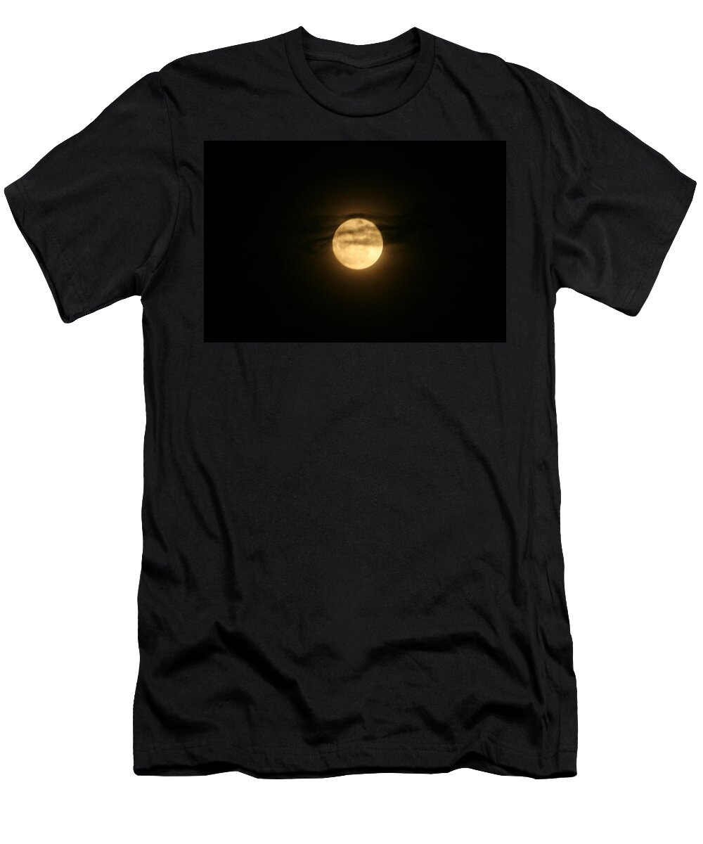 Photography T-Shirt featuring the digital art Moon Dance by Barbara S Nickerson