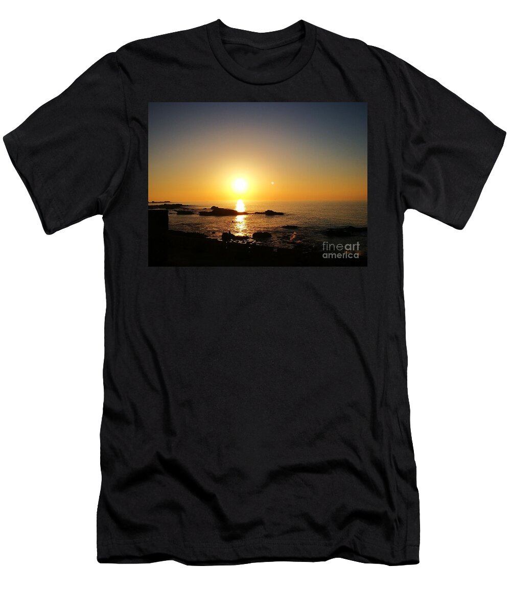 Landscape T-Shirt featuring the photograph Moroccan sunset by Jarek Filipowicz