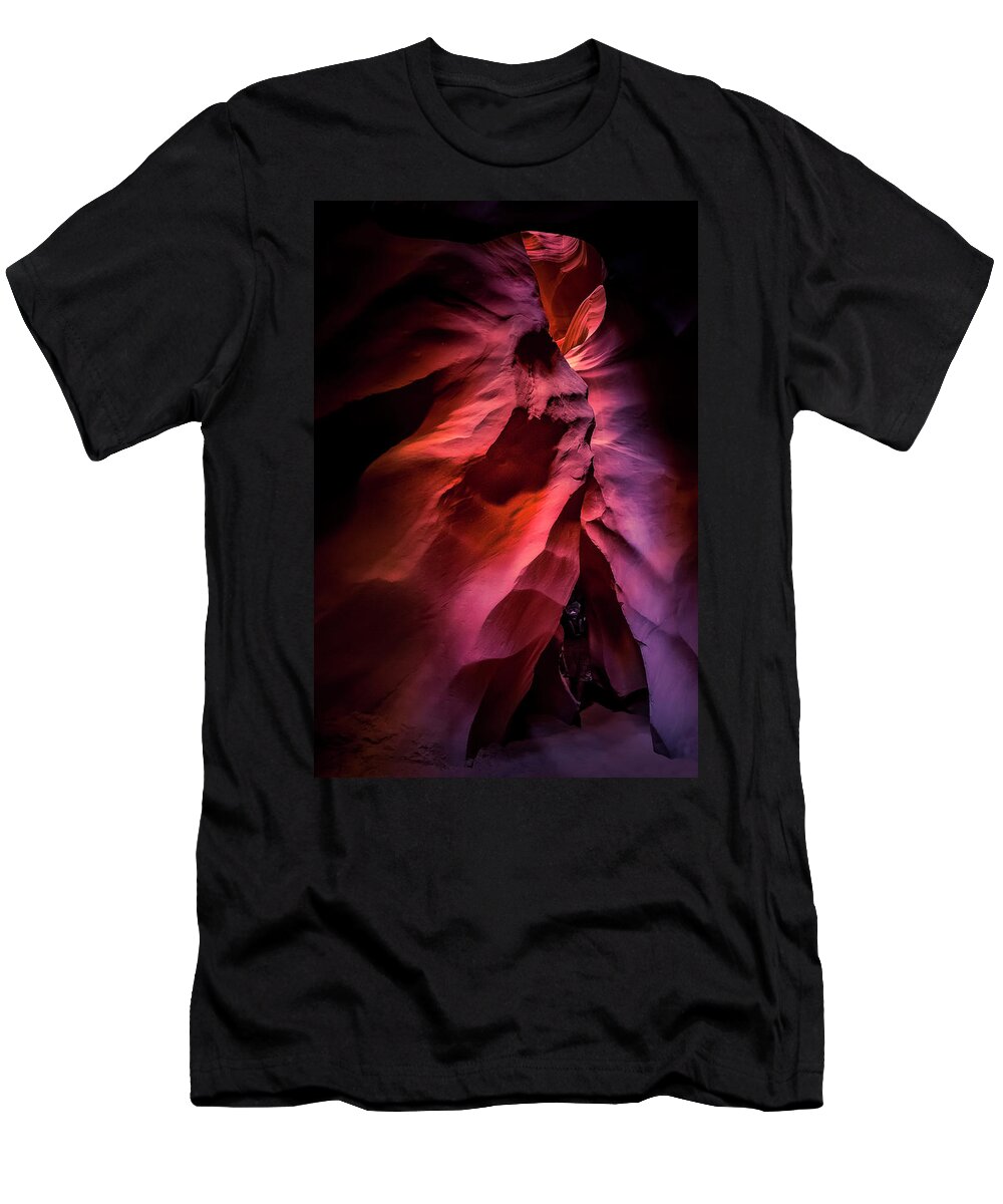 Amazing T-Shirt featuring the photograph Navajo Chief by Peter Lakomy