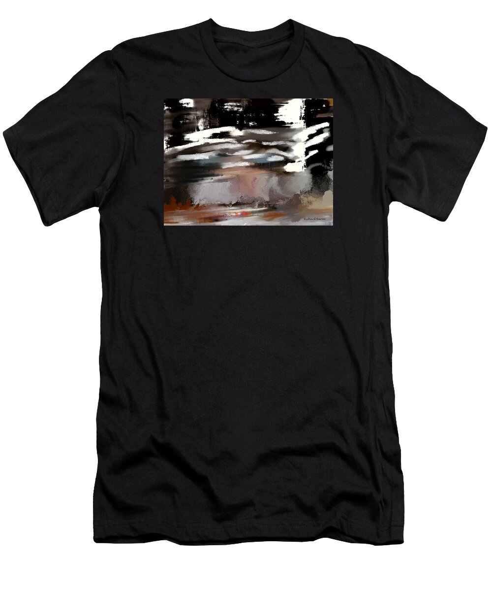 Digital T-Shirt featuring the photograph Nervous Energy by Richard Baron